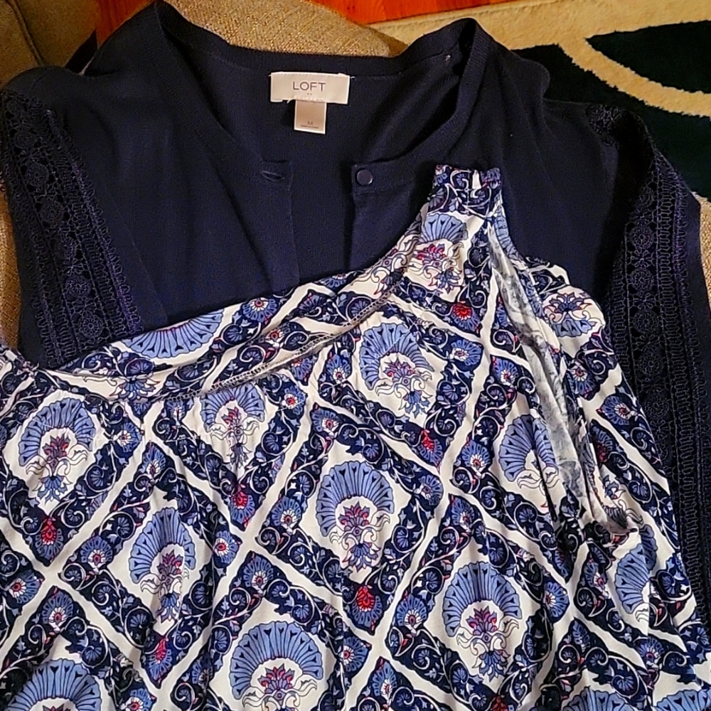 Cardigan & Tank Combo